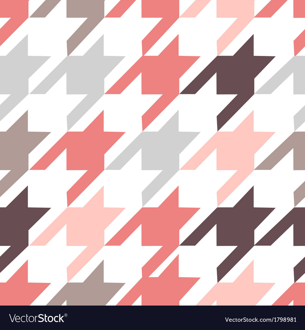 Geometric Check Fabric Pattern