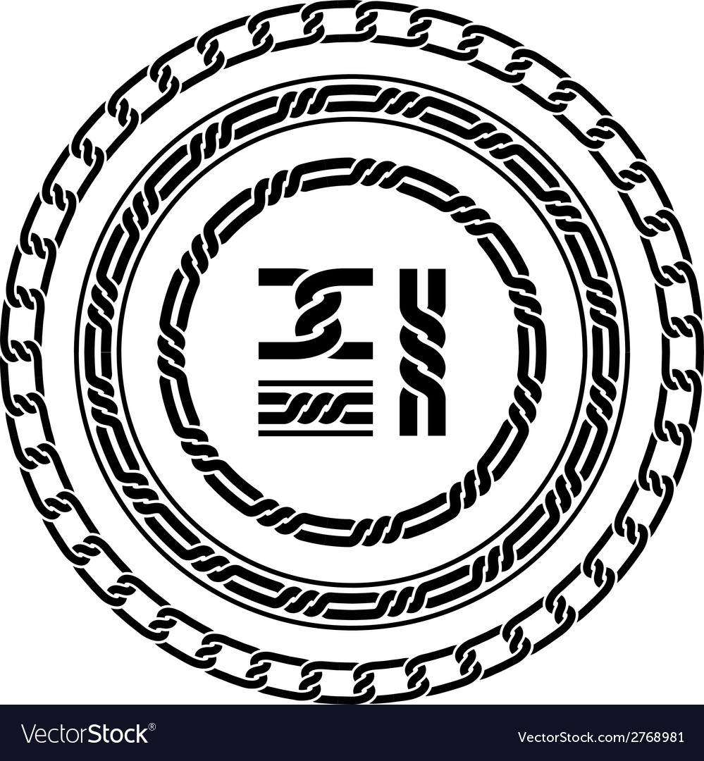 Intricate Knot Frame Pattern