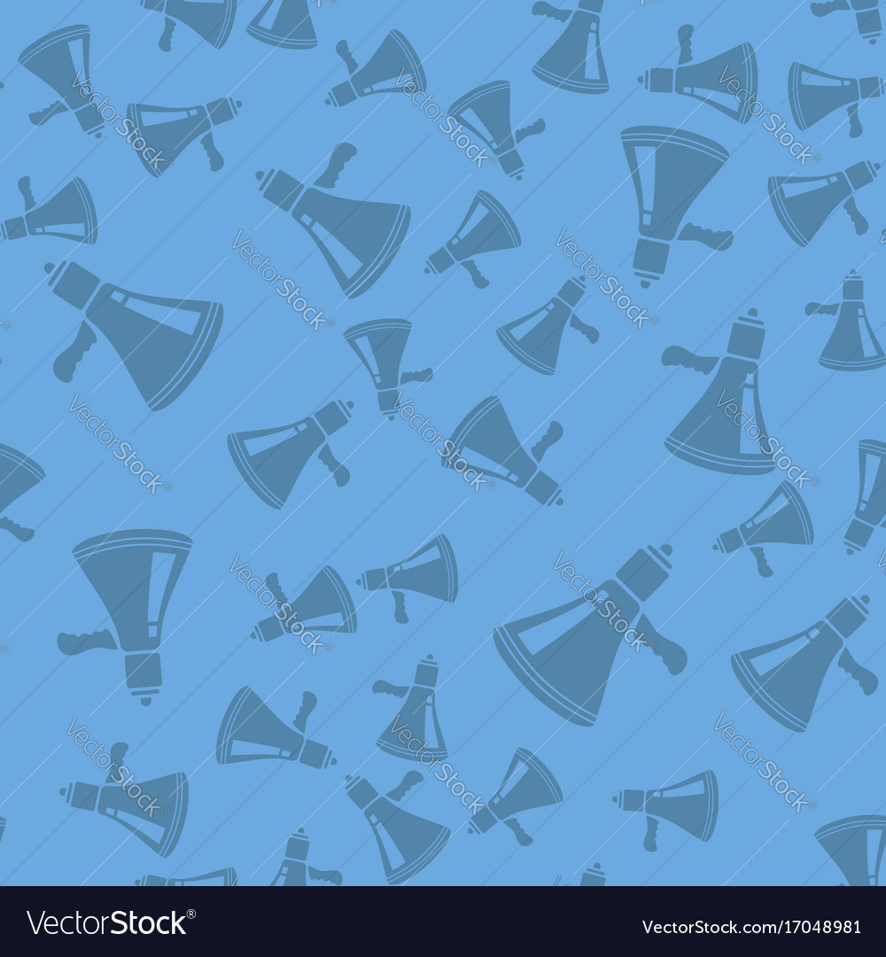 Megaphone seamless pattern