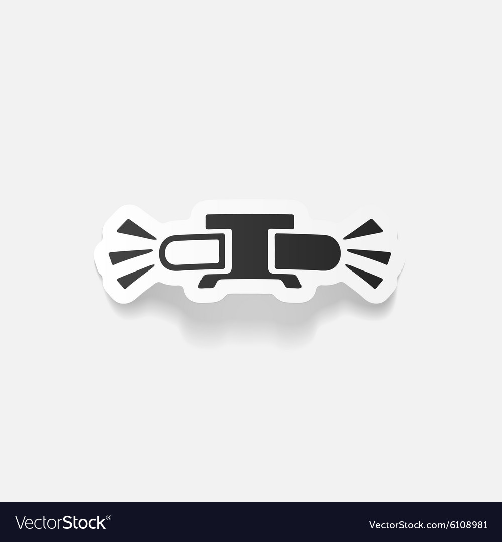 Realistic design element flasher