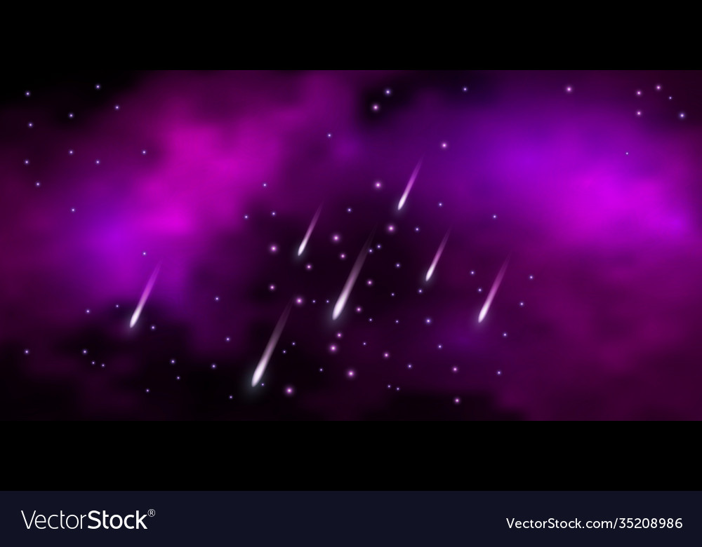 Magic space fairy dust infinity abstract Vector Image