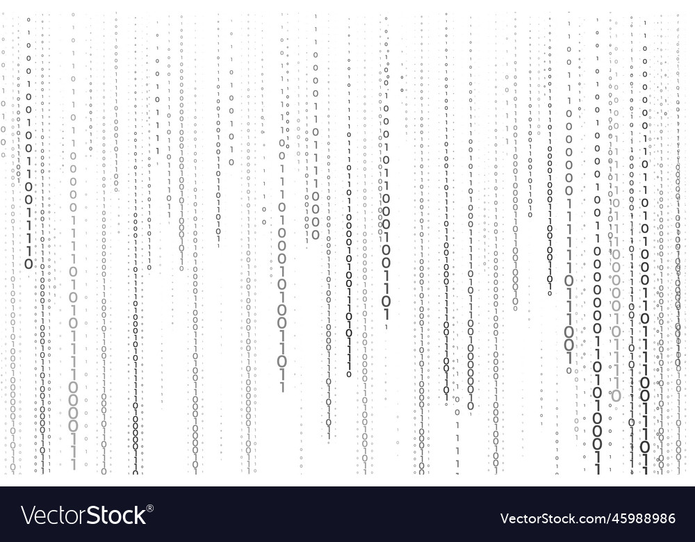 Streaming of binary code numbers technology