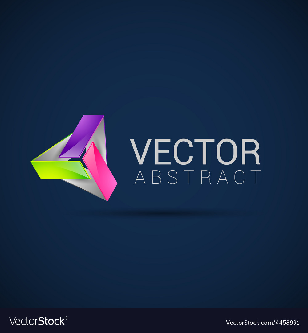Abstract element shape design icon