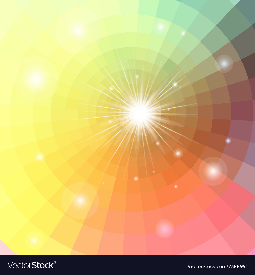 Bright multicolored a gradient background