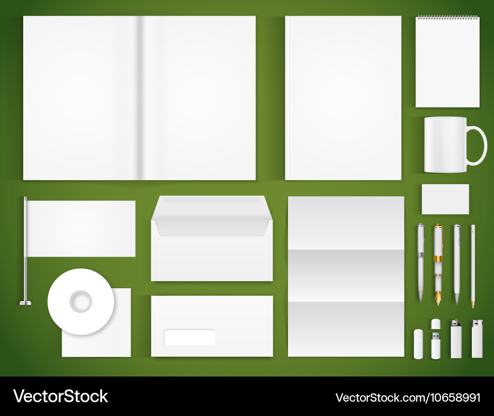 Office supply Royalty Free Vector Image - VectorStock
