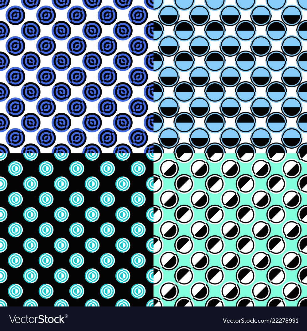 Simple seamless circle pattern design background