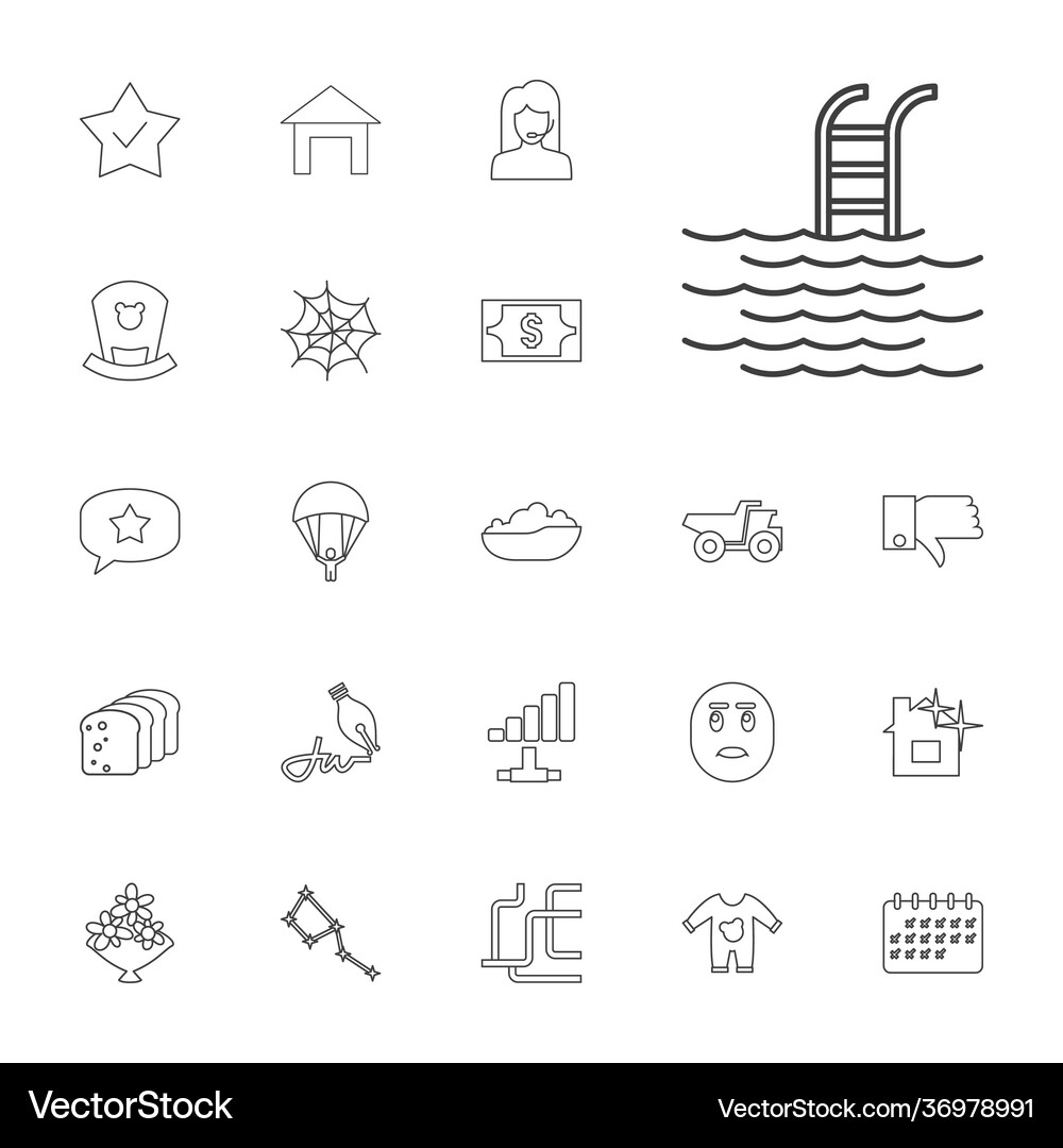Web icons Royalty Free Vector Image - VectorStock
