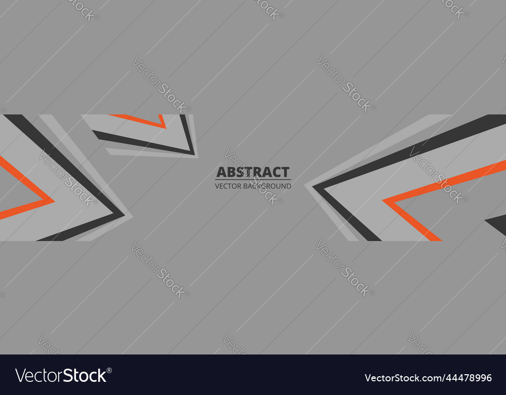 Abstract background with orange and gray Vector Image