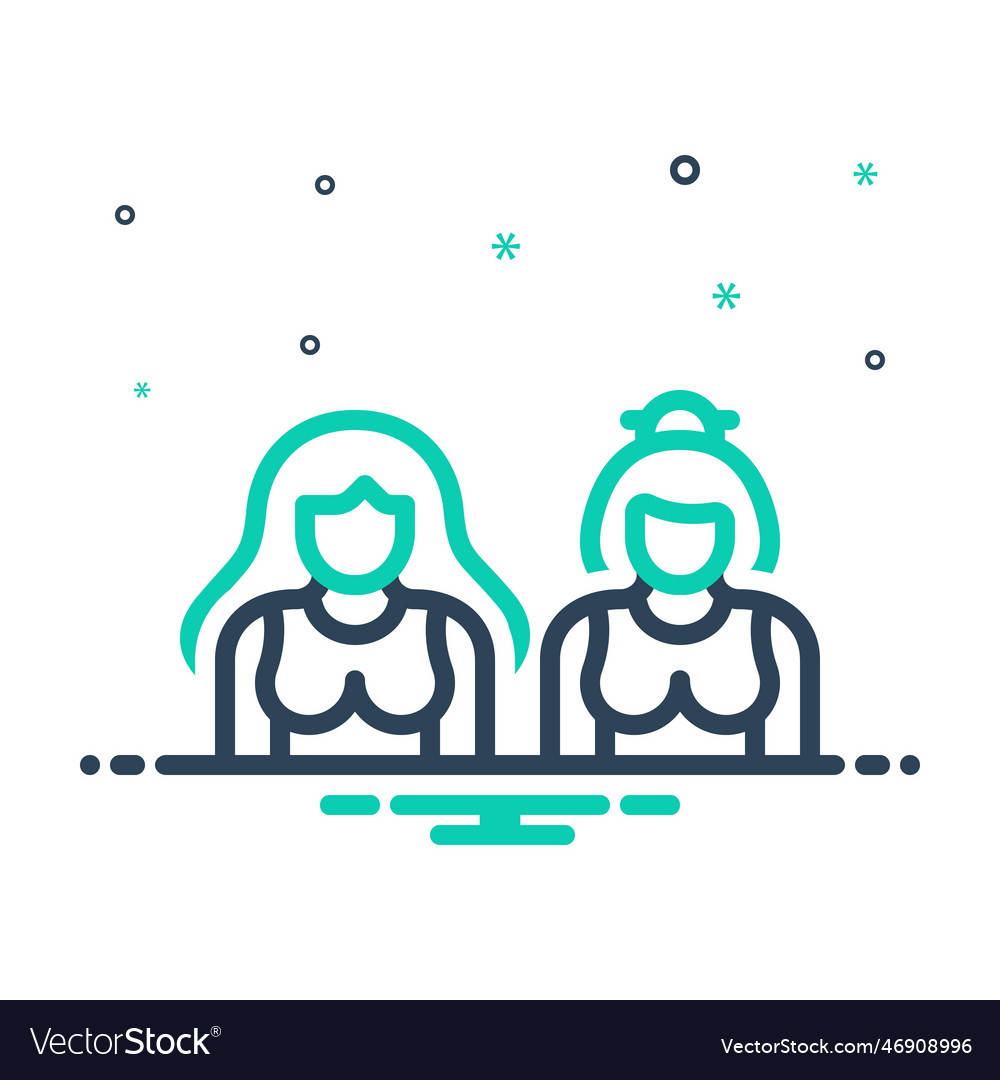 Babes Royalty Free Vector Image Vectorstock