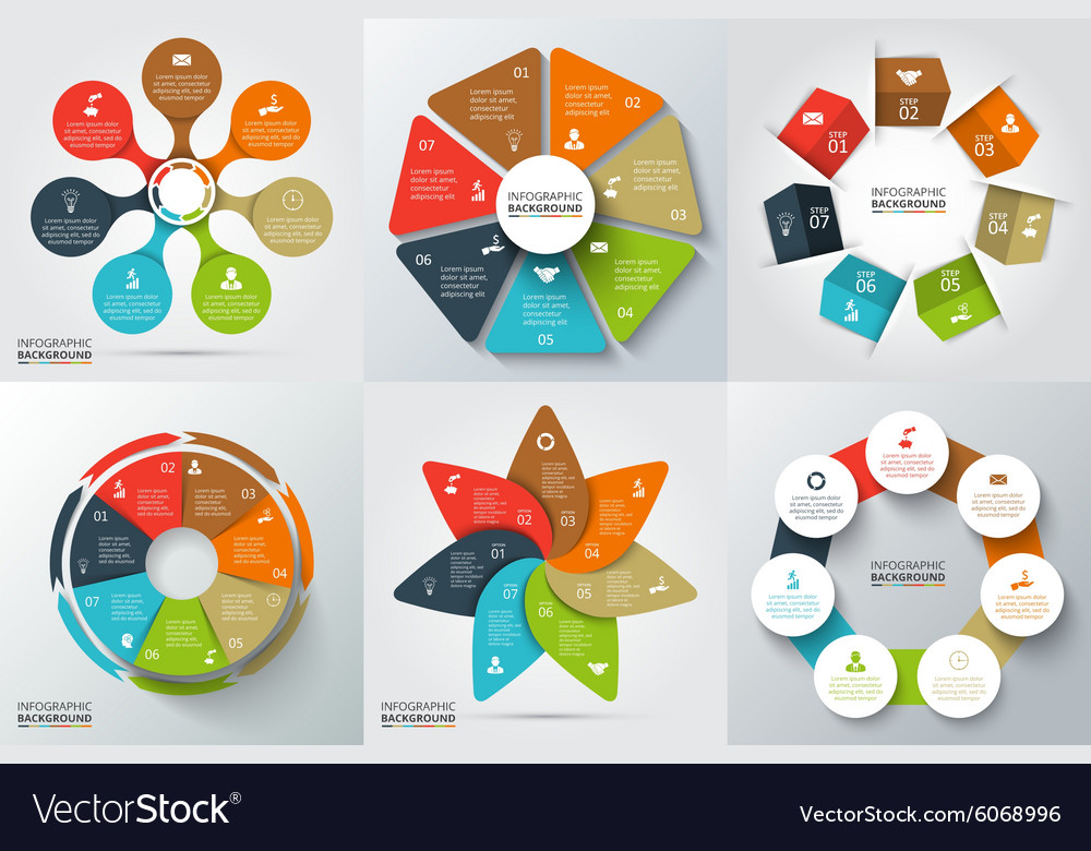 Elements for infographic Royalty Free Vector Image