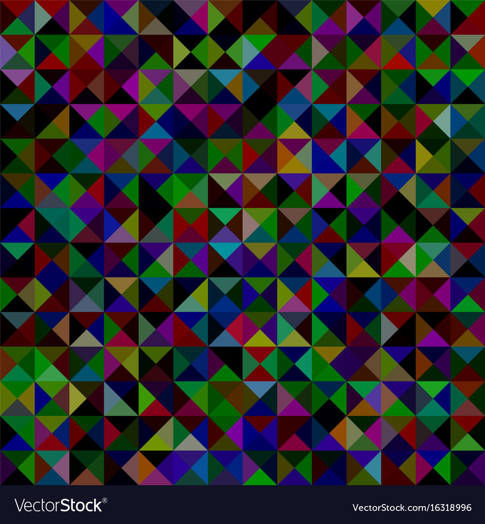 Geometrical abstract triangle mosaic pattern