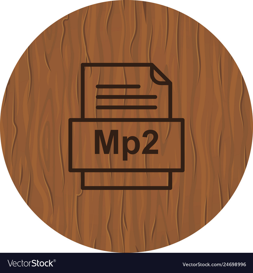 Mp2 file document icon
