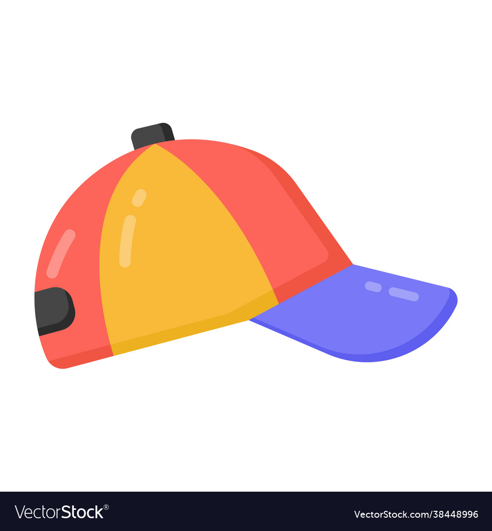 P cap Royalty Free Vector Image - VectorStock