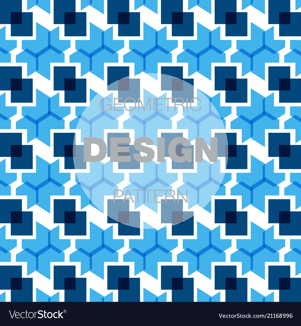 Seamless pattern in colors with geometric