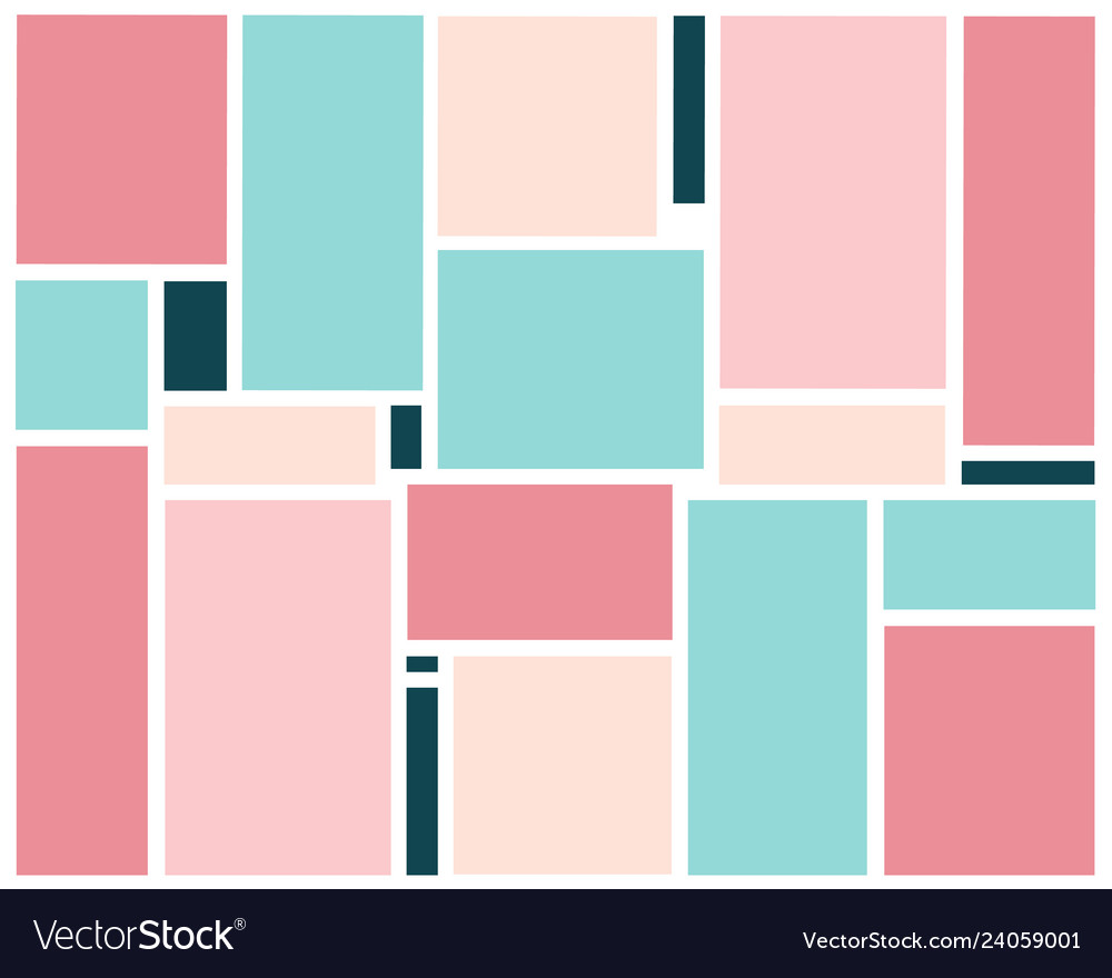 Abstract background with set of colored rectangles vector image Abstract background with set of colored rectangles