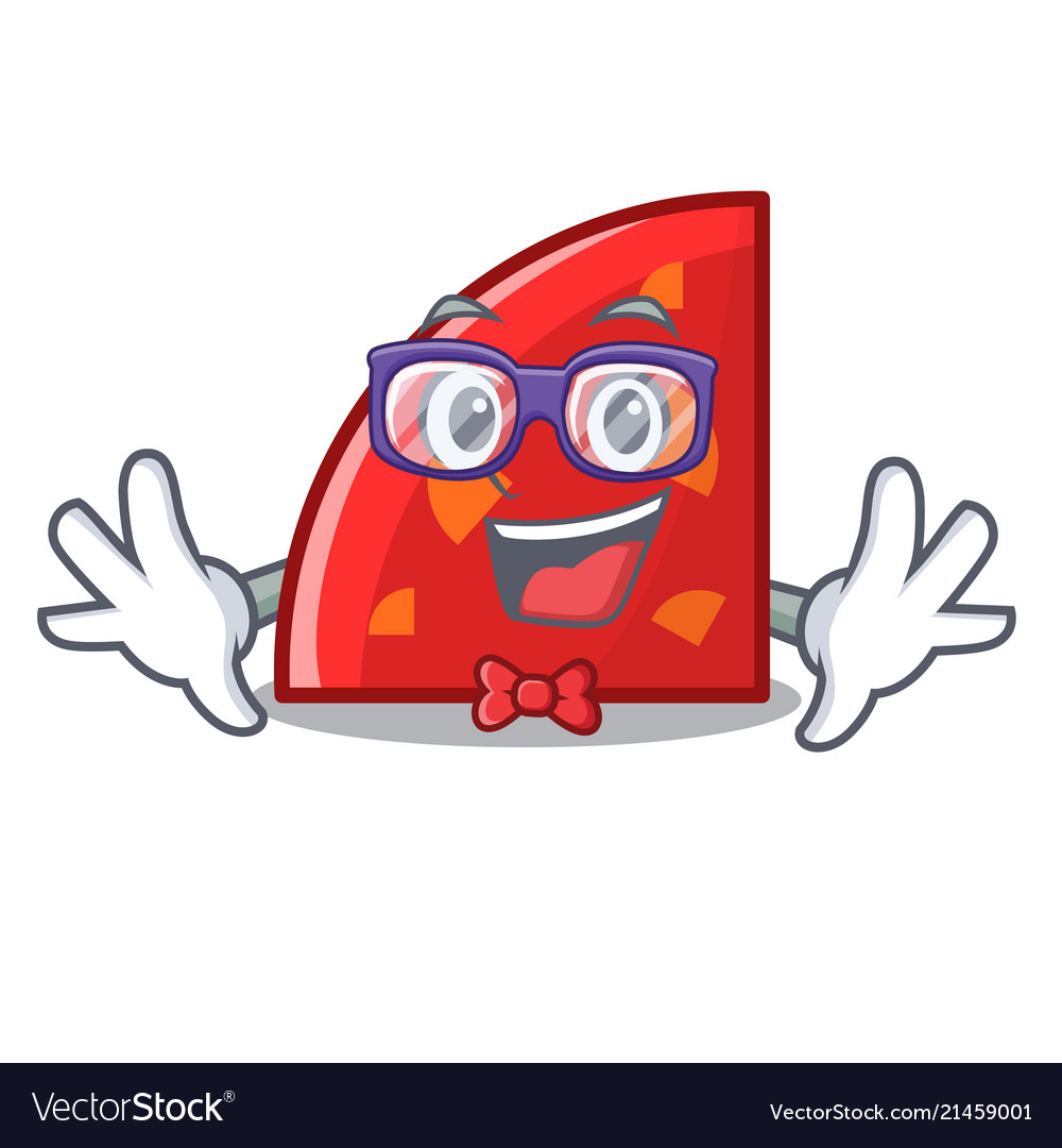 Geek quadrant character cartoon style