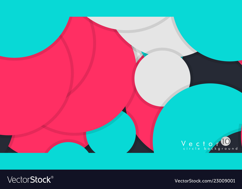 Modern design circle template background