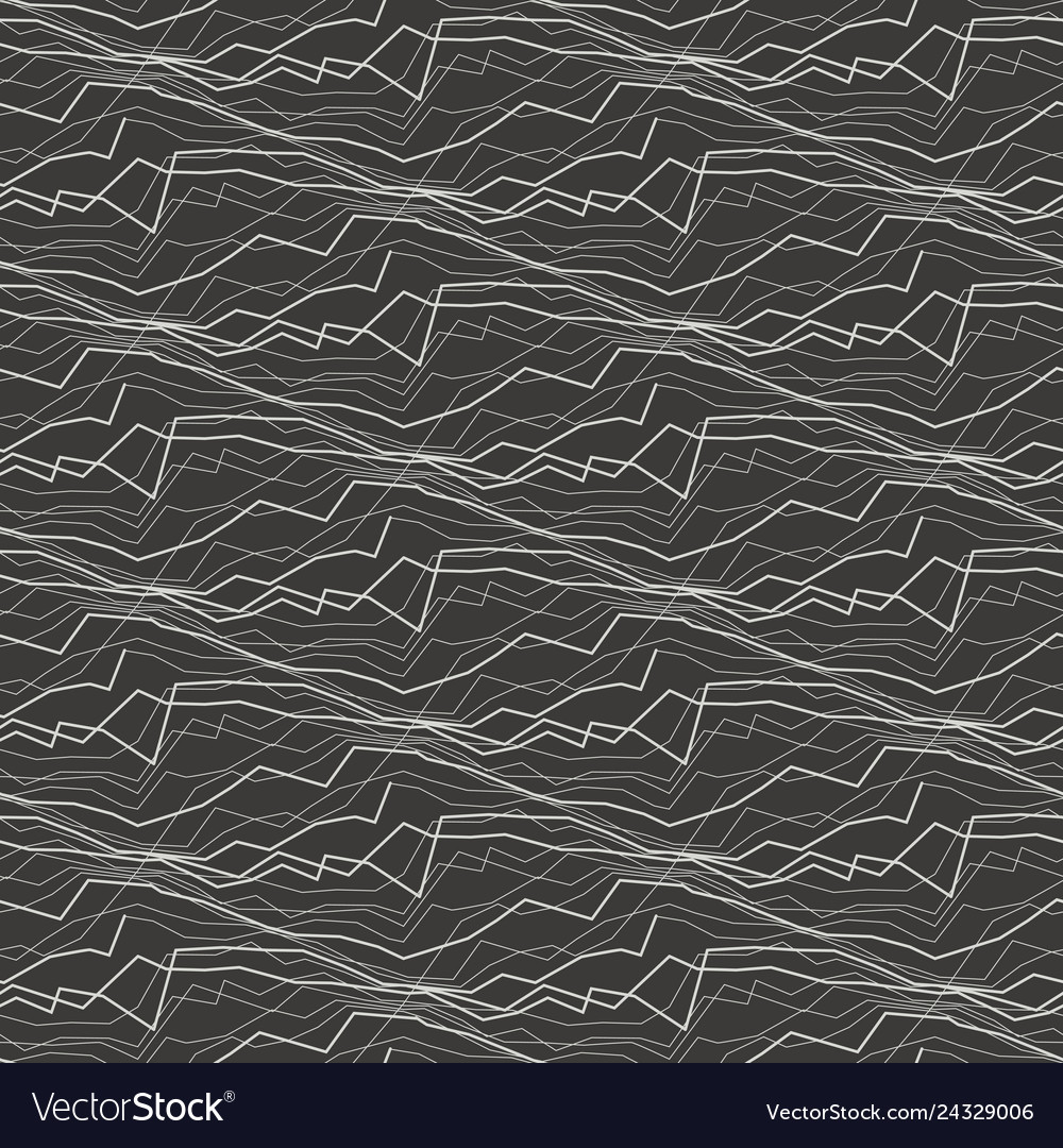 Chaotic Lines & Waves Pattern