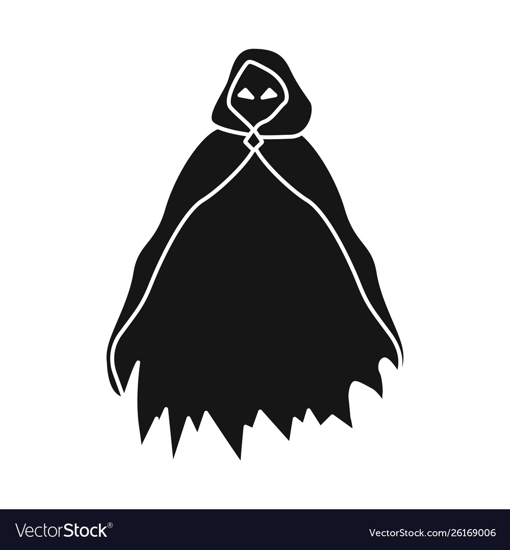 Design cape and ghost symbol collection Royalty Free Vector