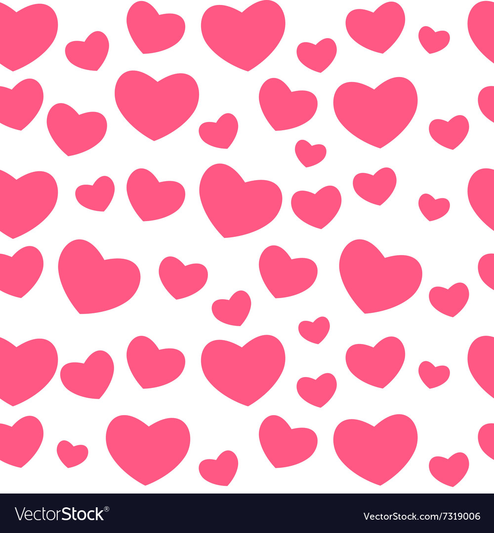 Heart love seamless pattern background