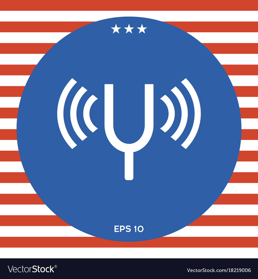 Tuning fork icon