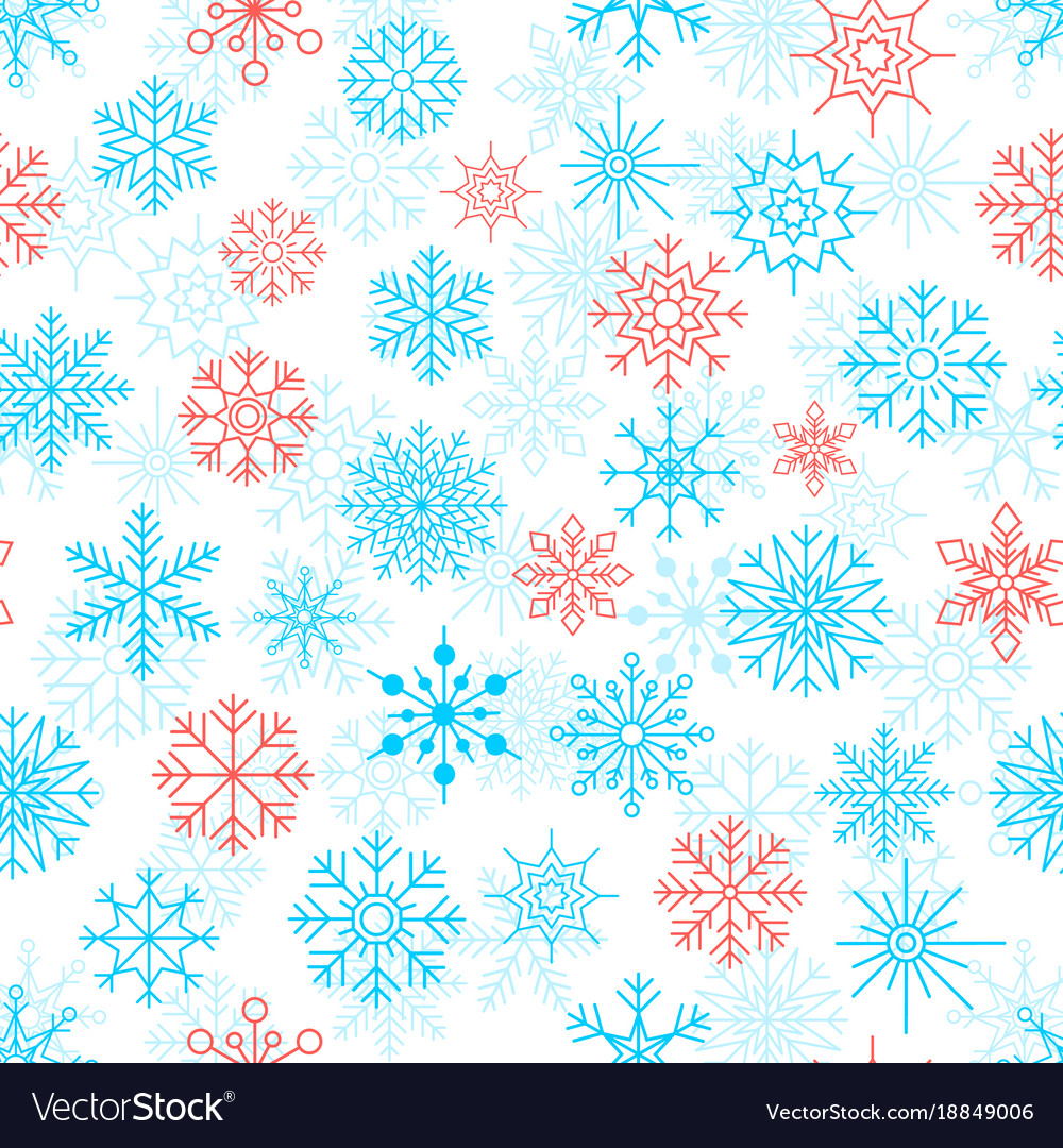 Winter Snowflake Pattern