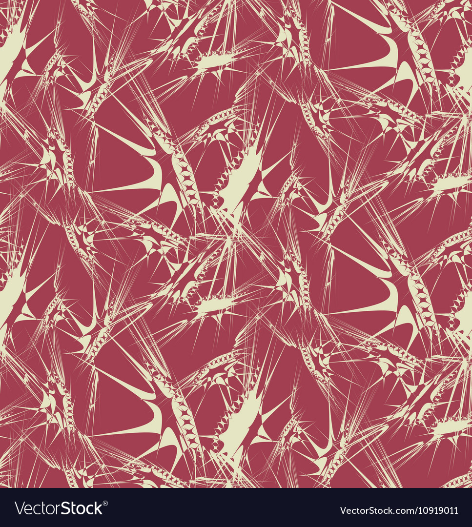 Abstract seamless pattern with thorns