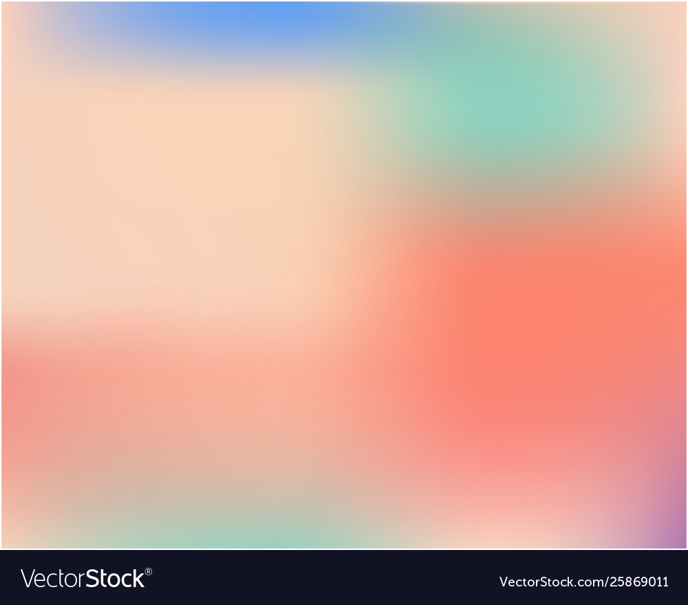 Gradient mesh painted in different colors