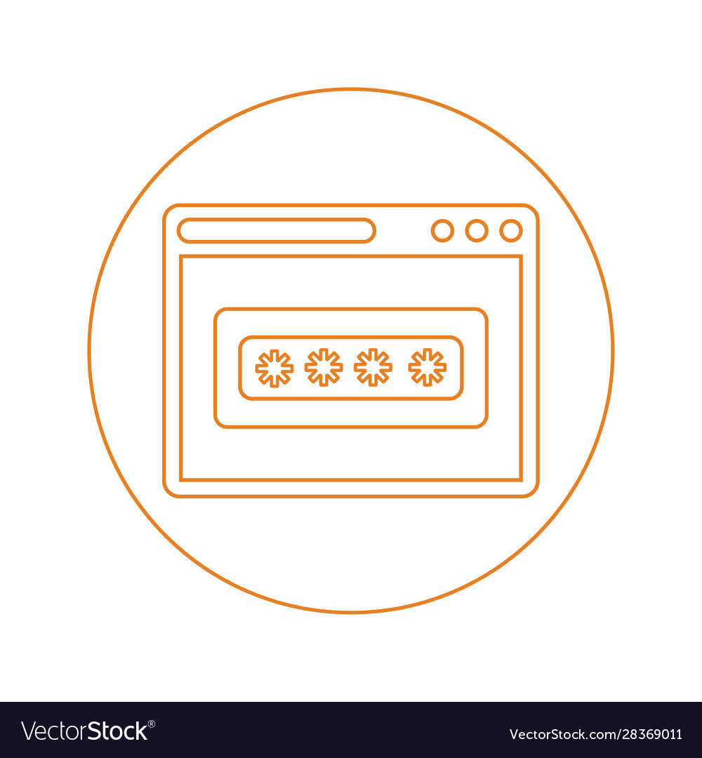 Login password security code icon
