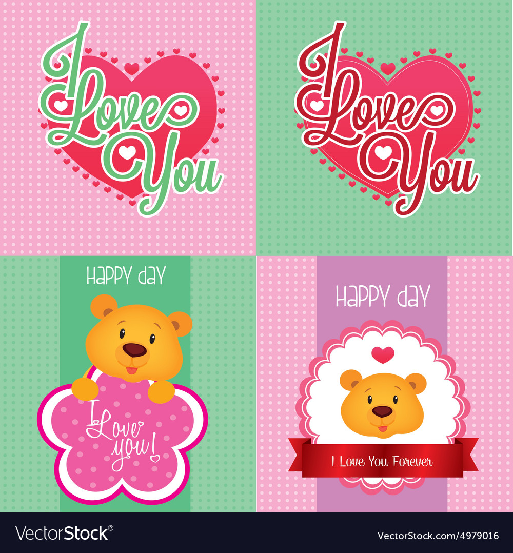 Abstract love background with some special objects