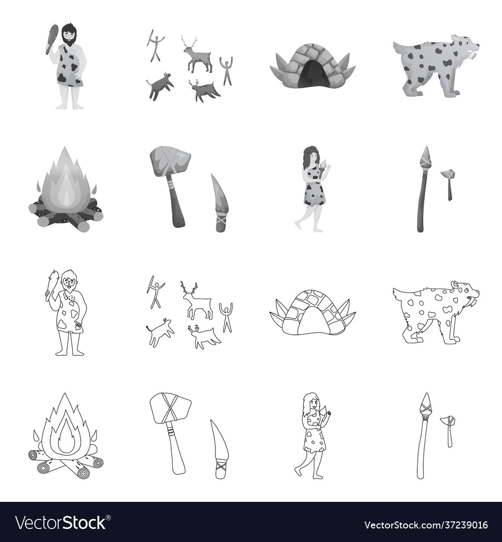 Isolated object evolution and neolithic symbol