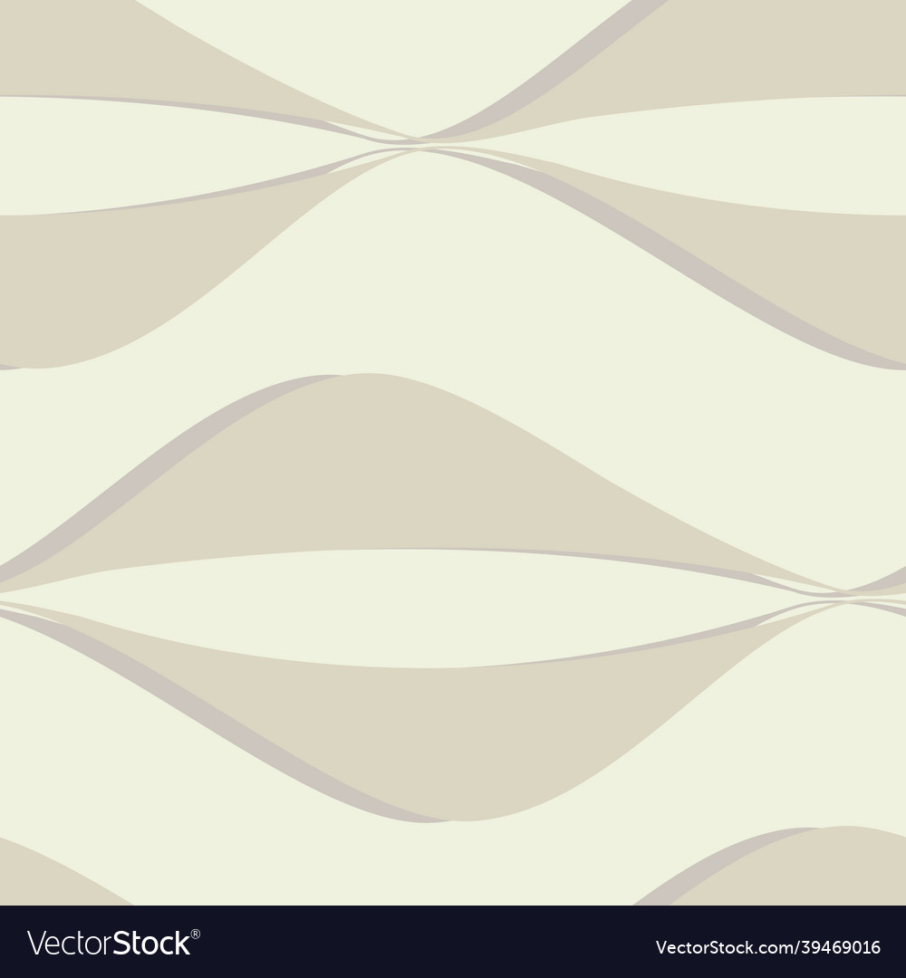 Isolated seamless pattern infinite waves vector image Isolated seamless pattern infinite waves
