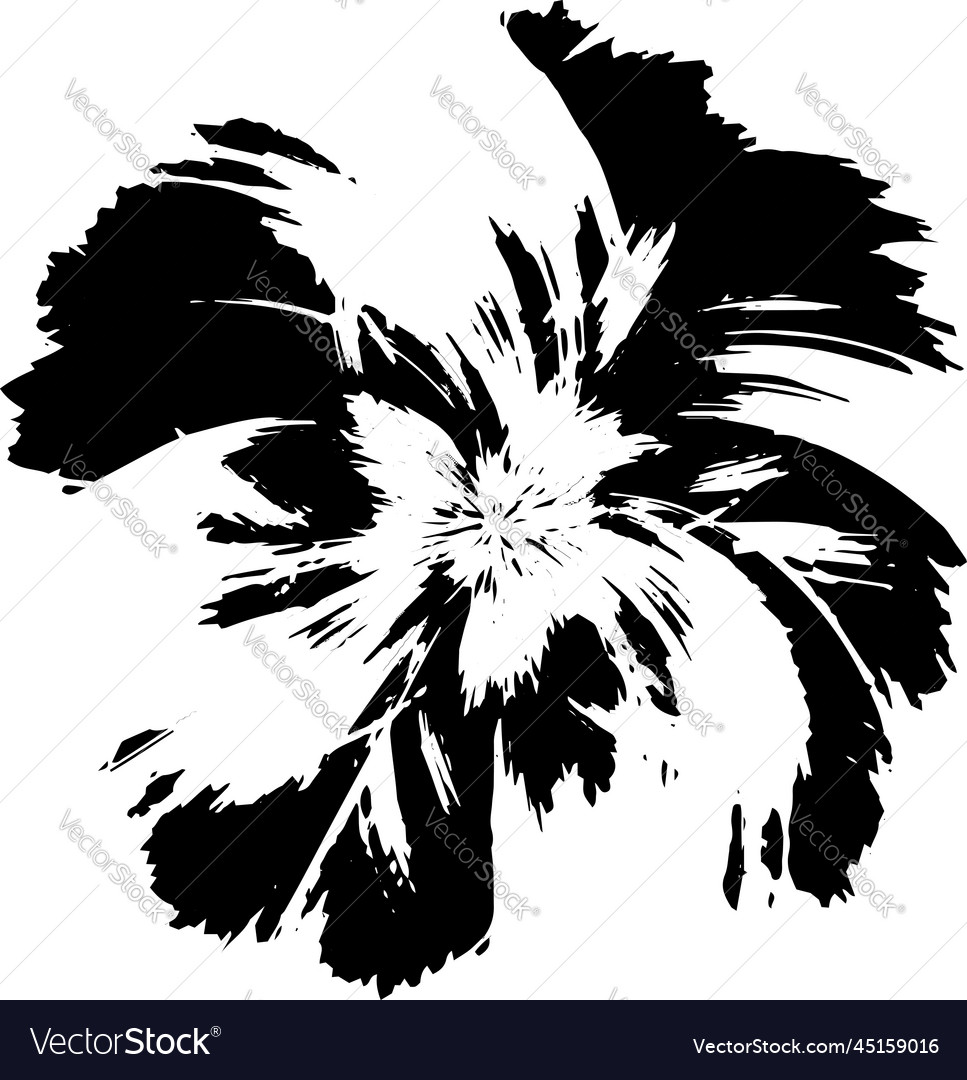 Rustic splash texture abstract background vector image Rustic splash texture abstract background