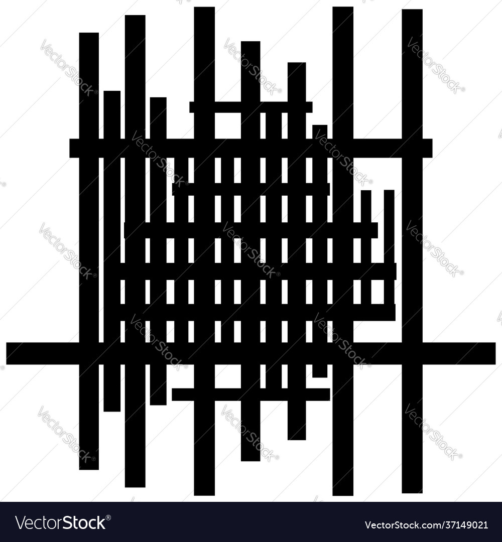 Abstract grid mesh lattice grating geometric vector image Abstract grid mesh lattice grating geometric