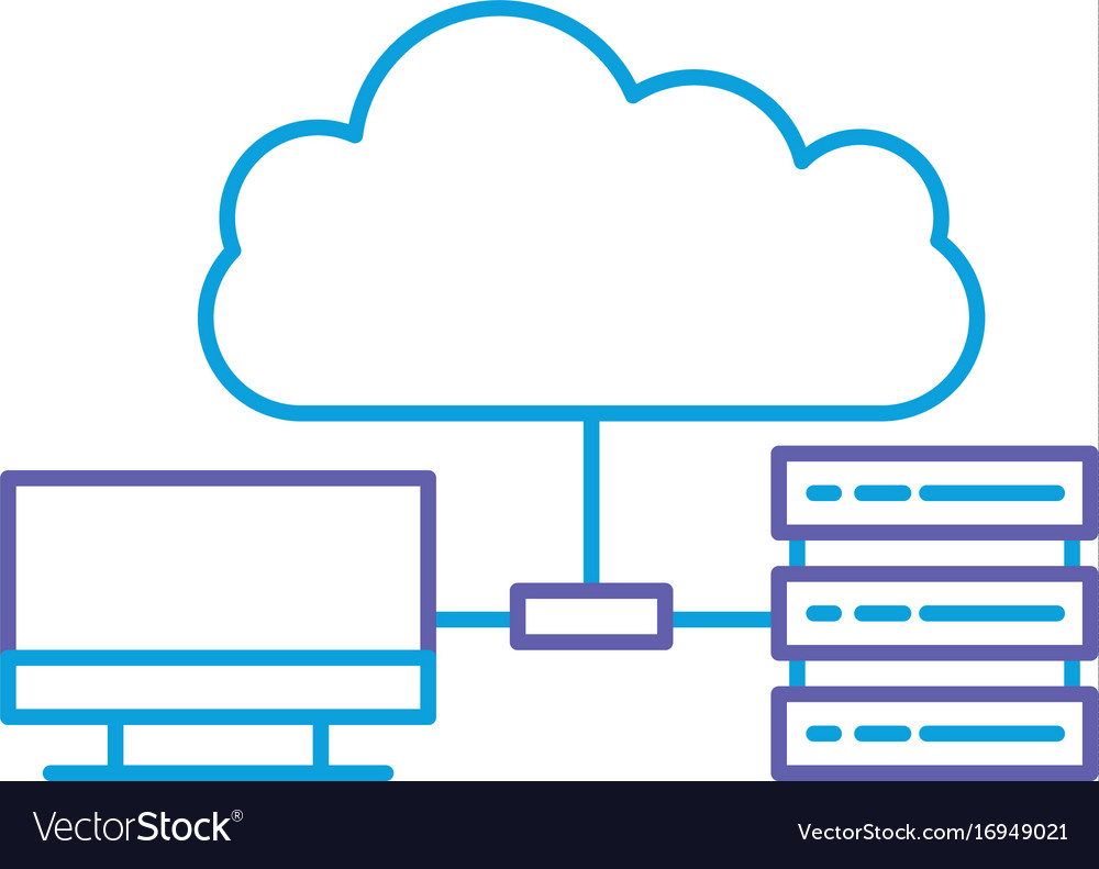 Cloud computing with server