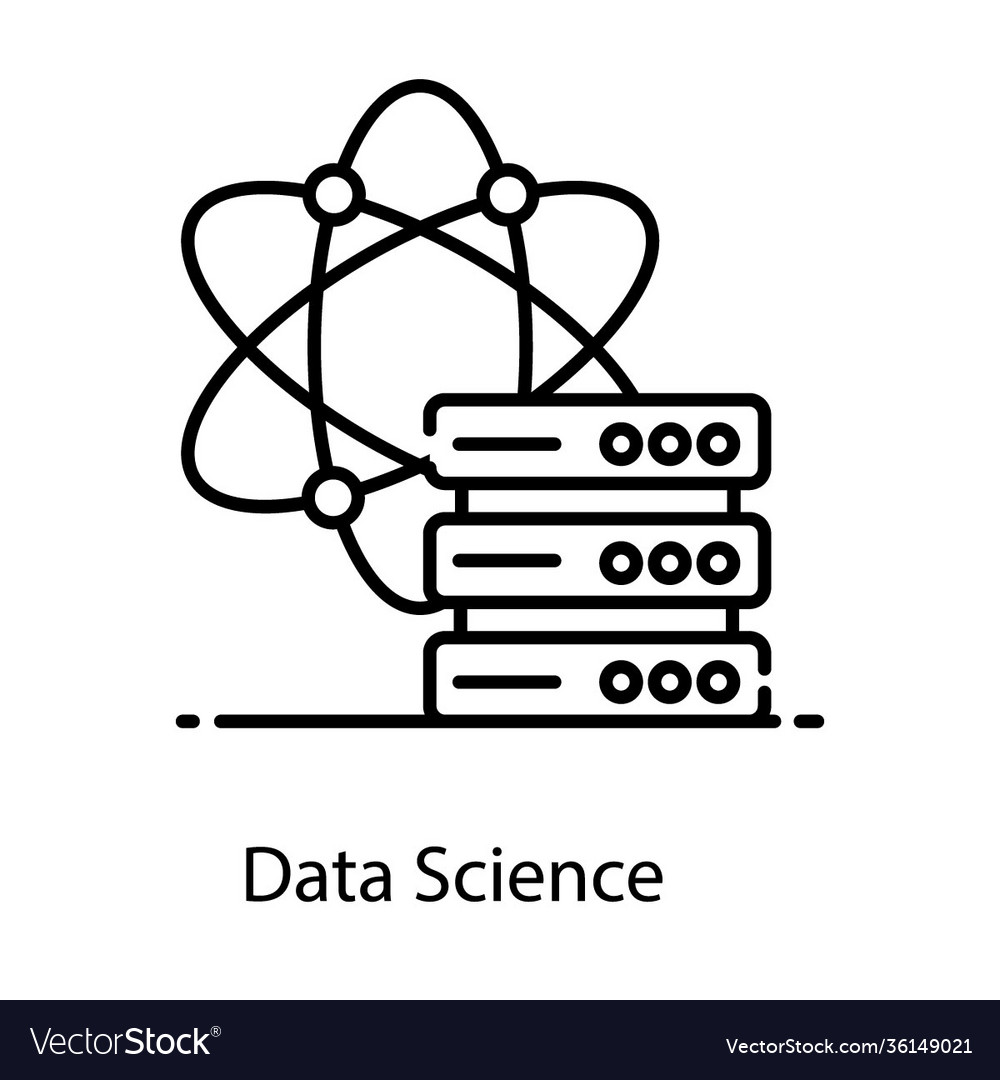Data Science Royalty Free Vector Image Vectorstock Data Science Royalty Free Vector Image Vectorstock