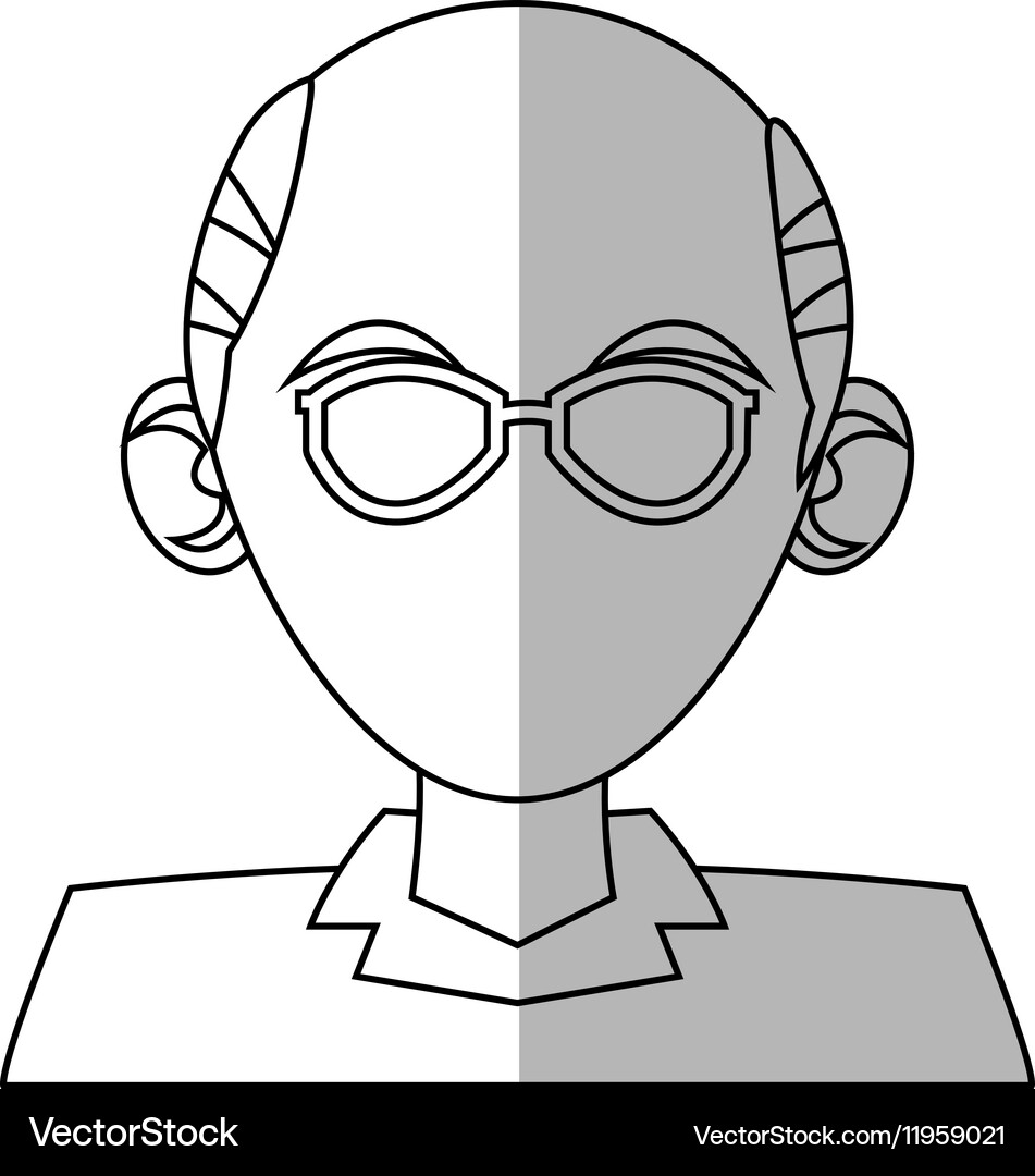 Isolated man avatar design Royalty Free Vector Image