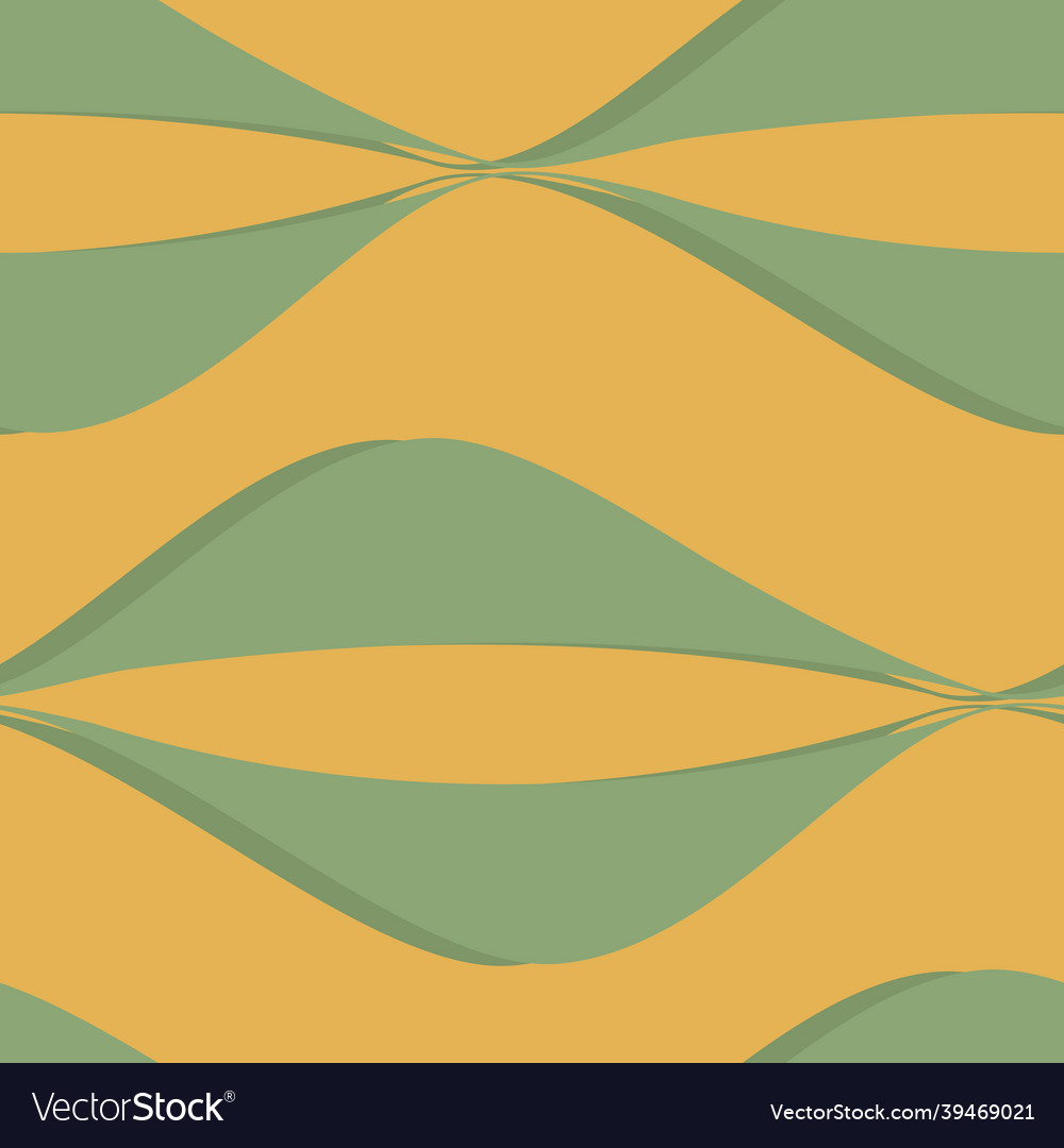 Isolated seamless pattern infinite waves vector image Isolated seamless pattern infinite waves