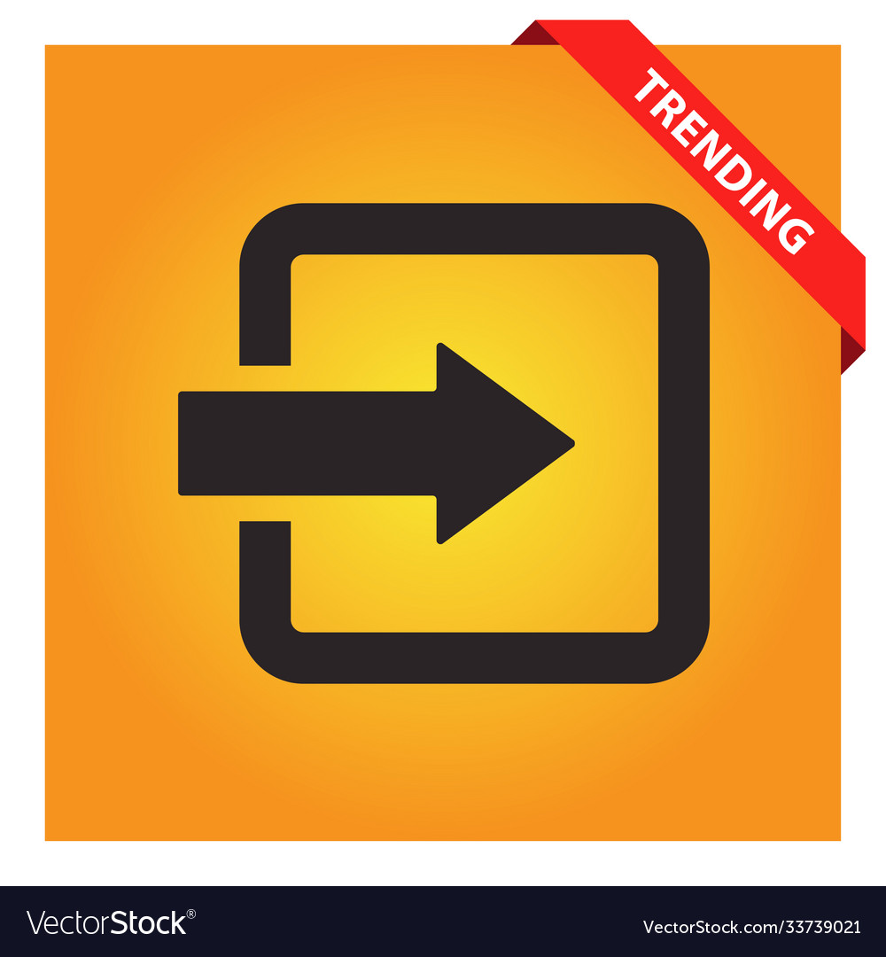 Login icon for web and mobile