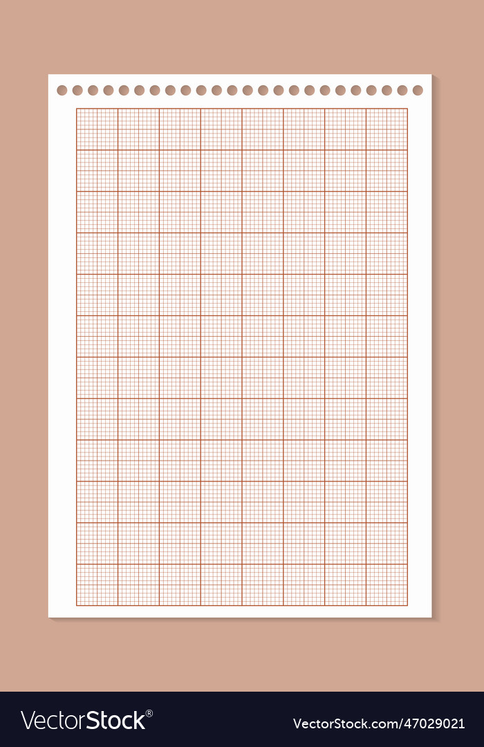 Millimeter graph paper grid abstract squared vector image Millimeter graph paper grid abstract squared