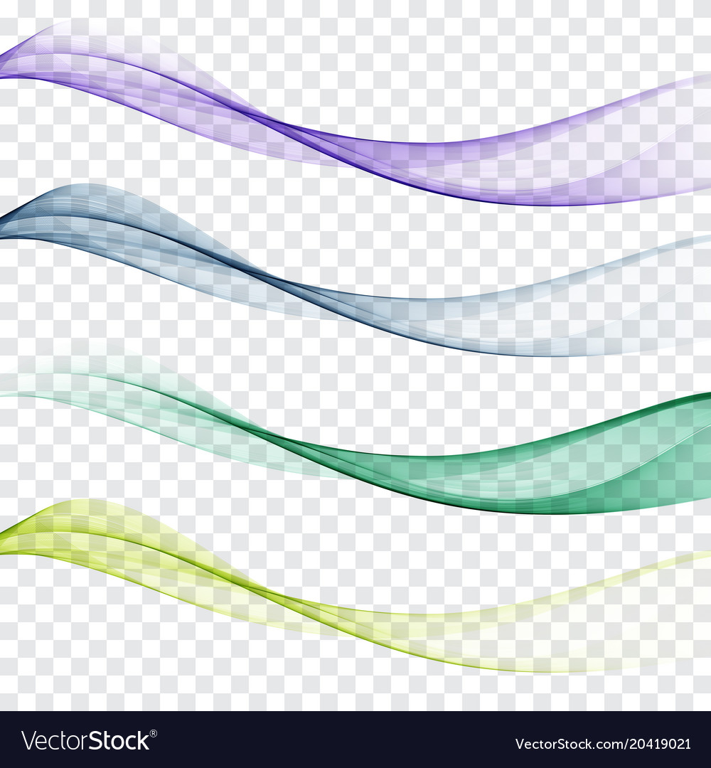 Soft bright colorful web border layout set