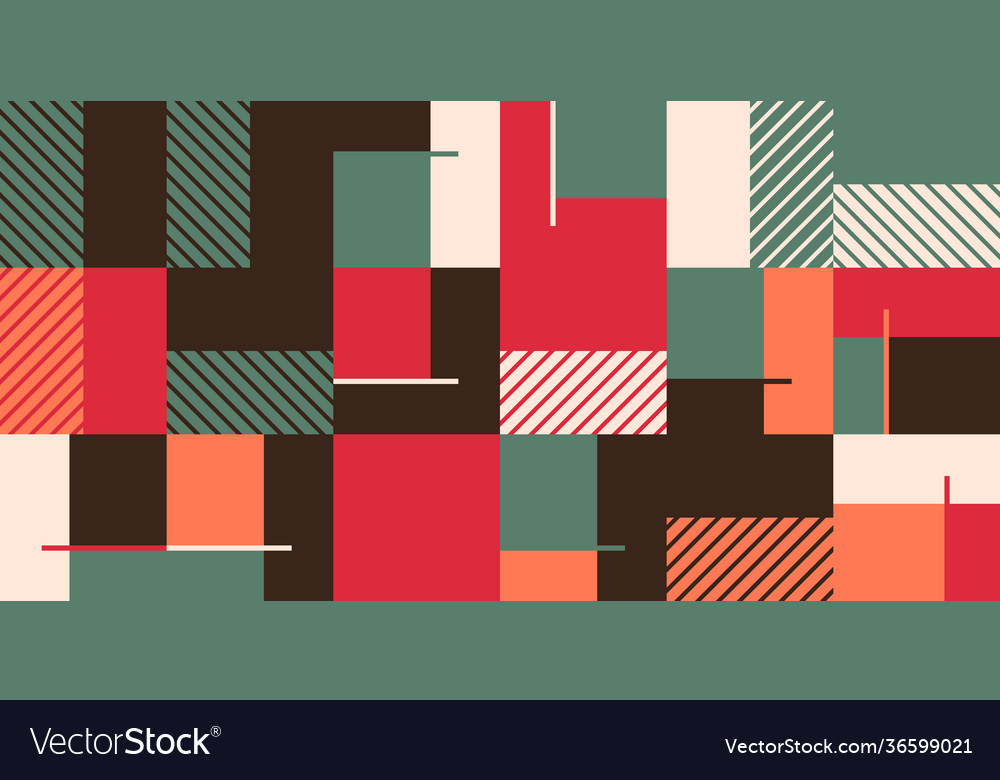 Techno abstract pattern design vector image Techno abstract pattern design
