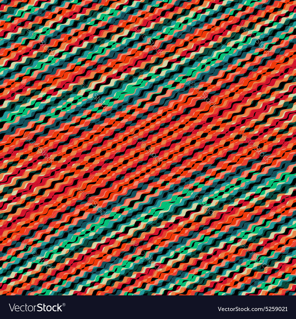 Wavy volume background pattern with optical