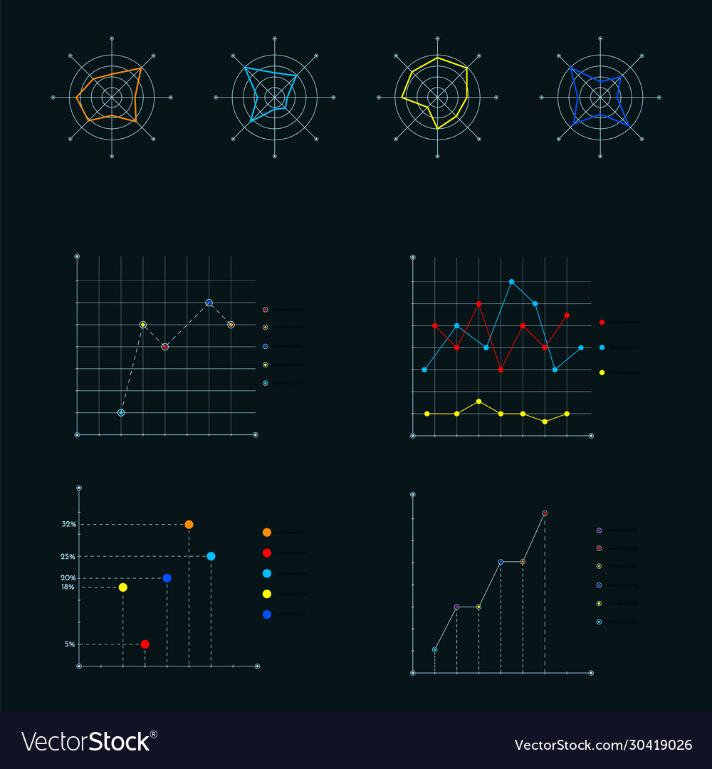 Business infographics set