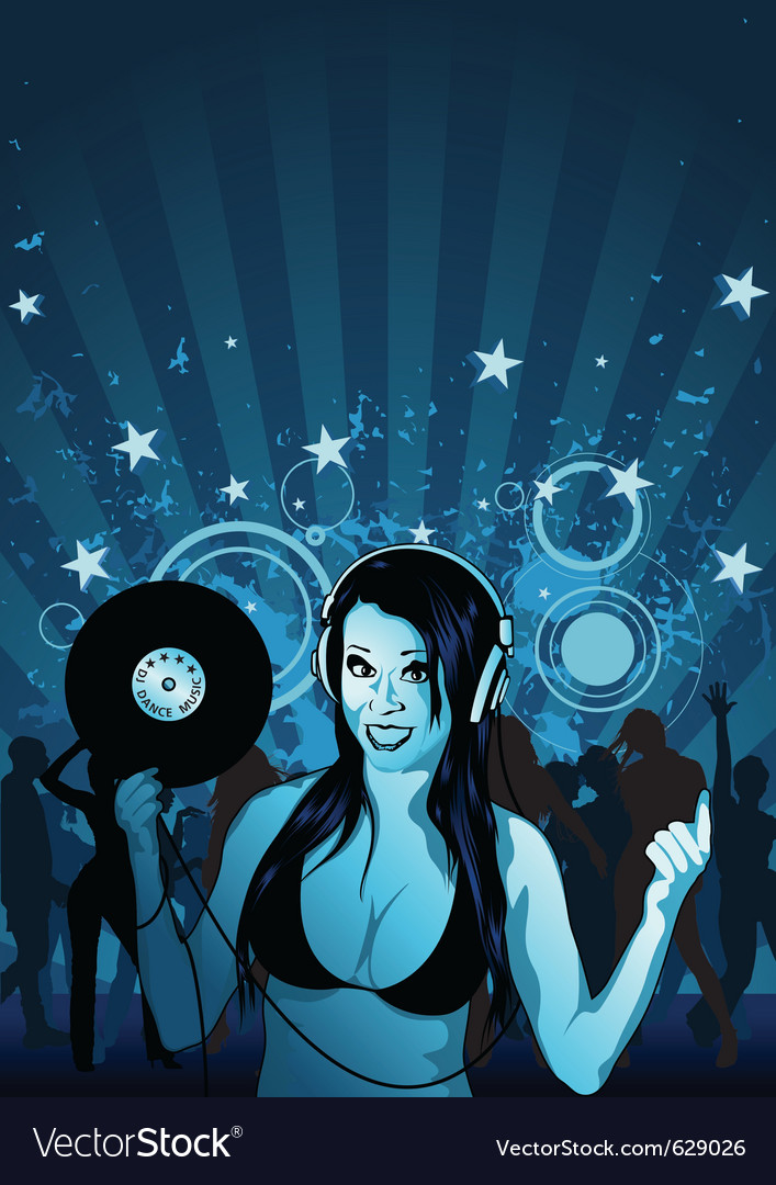 DJ Nightclub Scene