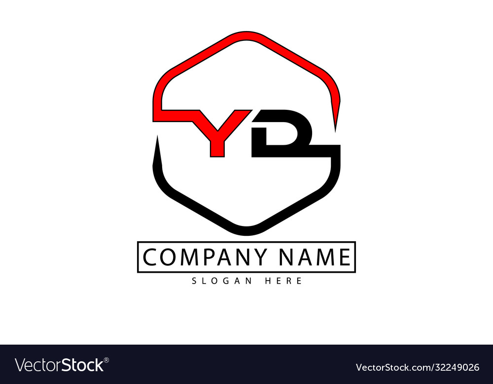 Yd logo Royalty Free Vector Image - VectorStock