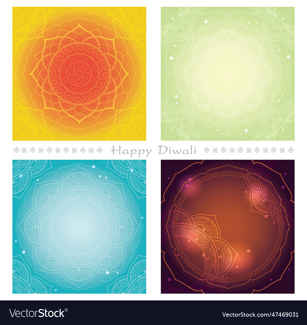 Diwali Square Hintergrund - Feste Sammlung