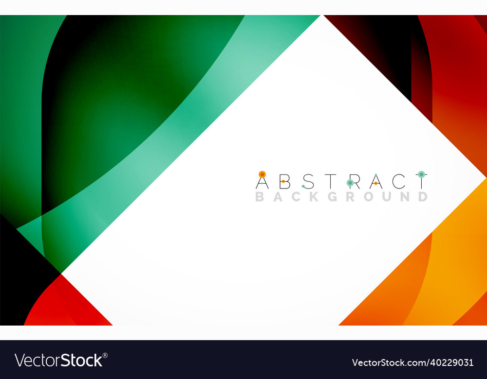 Minimal background abstract square shape vector image Minimal background abstract square shape