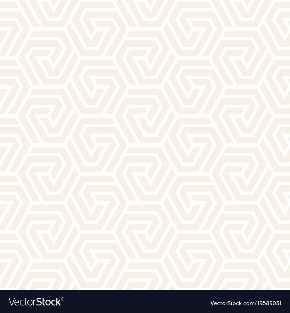 Subtle Hexagonal Stripes Pattern