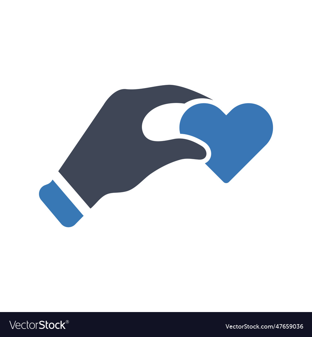 Please donate Royalty Free Vector Image - VectorStock